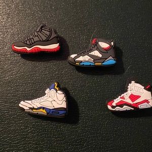 Jordan croc charms